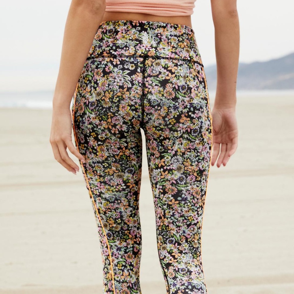 Free People Floral Legging